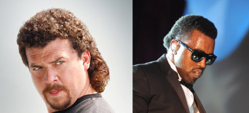 kanye west mullet