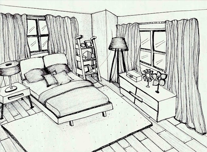 Bedroom Design Drawing