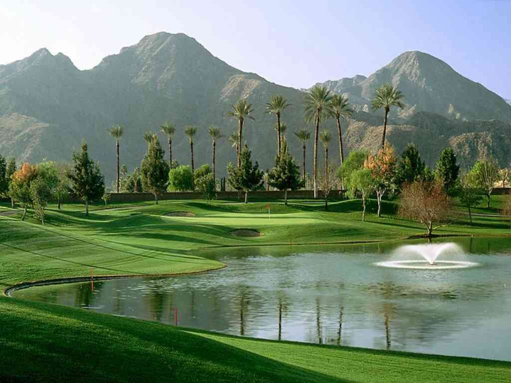 Sport Golf plein air wallpaper HD, avec de l'eau et une ...