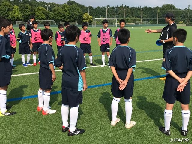 19 Jfaエリートプログラムu 13フューチャーキャンプがスタート Jfa 公益財団法人日本サッカー協会