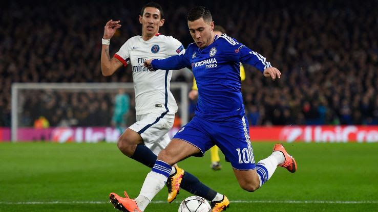 Hazard vs Di Maria UCL 160309