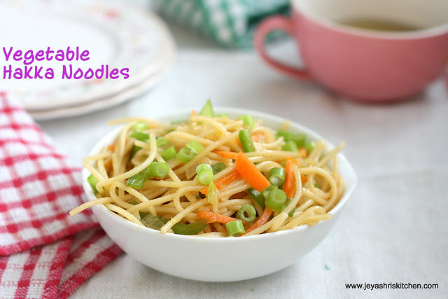 HAKKA NOODLES USING SPAGHETTI | VEG NOODLES RECIPE