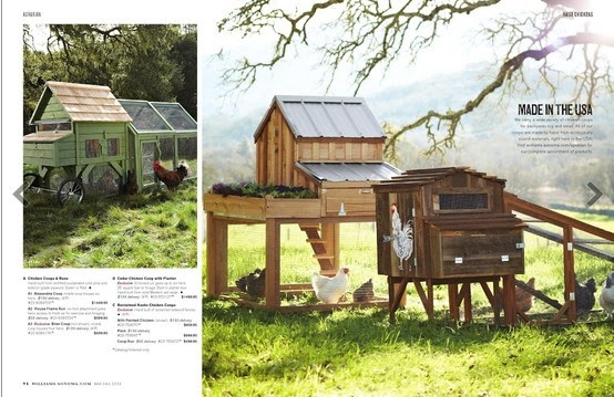 Williams Sonoma chicken coops | grow | Pinterest