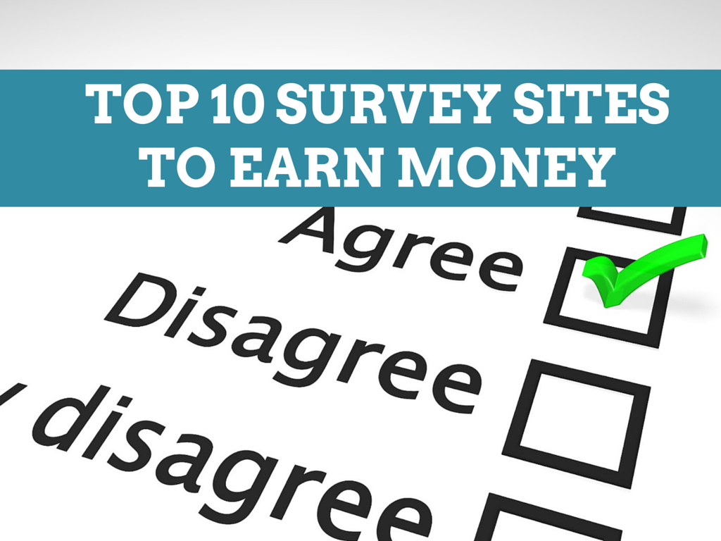 Top Eleven Survey Sites For Side Income - One Cent At A Time