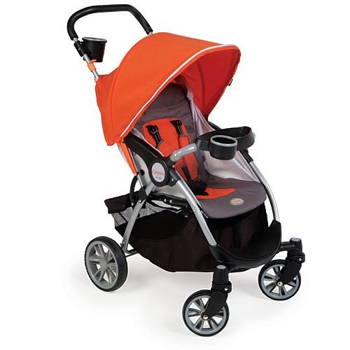 Contours Lite Stroller, Tangerine