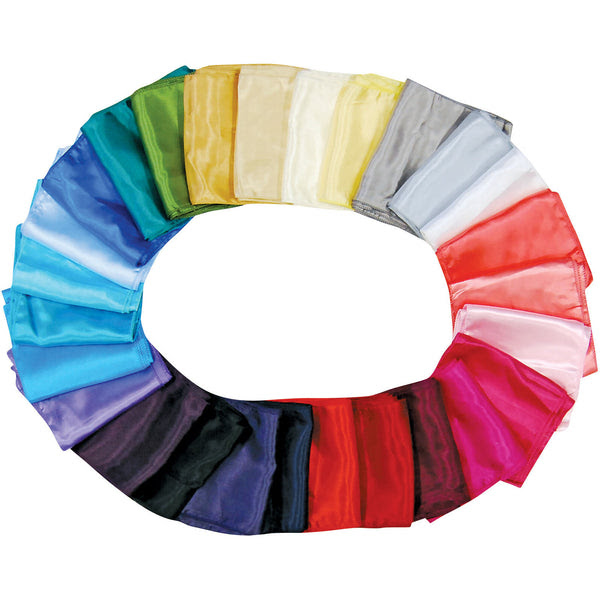 Satin Sample Sashes - Wholesale Wedding Chair Covers