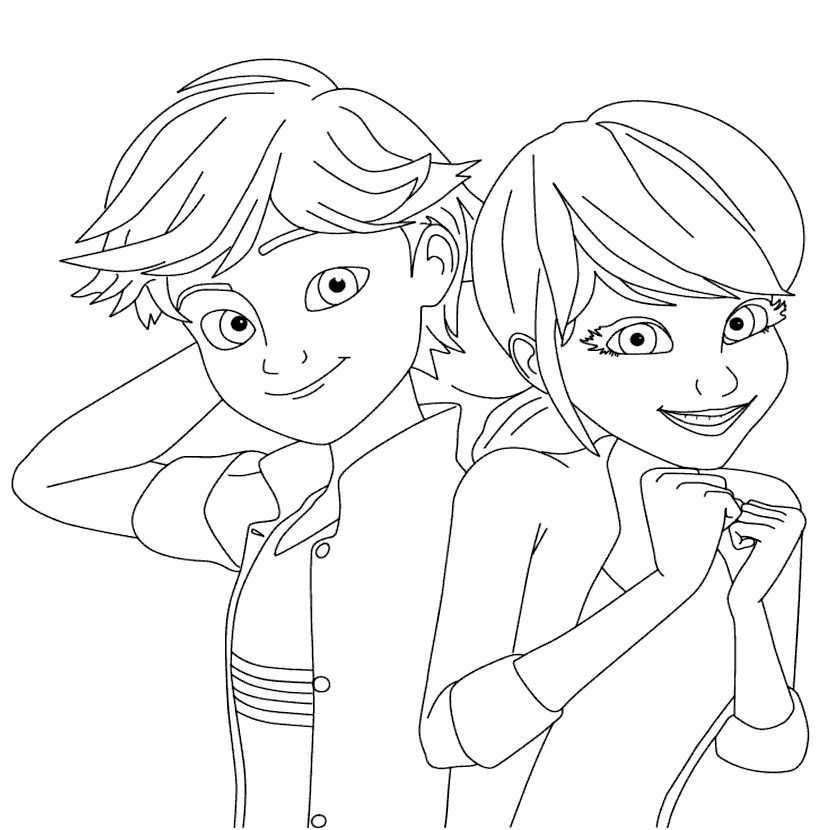 Miraculous Ladybug Coloring Pages at GetColorings.com ...