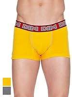 DIM  Pack X 2 Boxer Fashion (Amarillo / Gris)