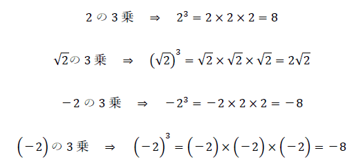 2の3乗とは 1分でわかる計算 表示方法 2の3乗 2の3乗の計算
