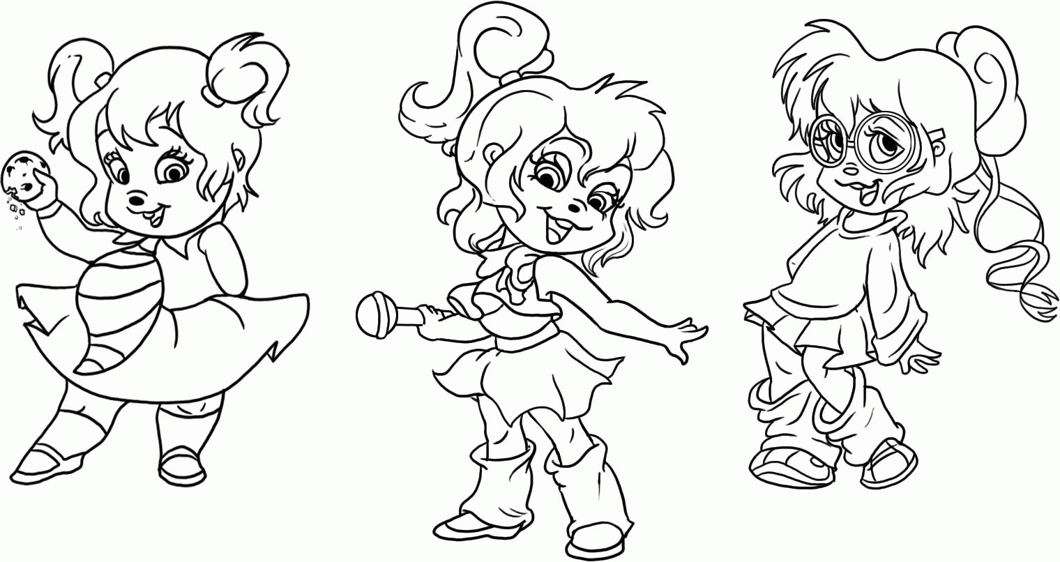 Alvin And The Chipmunks Chipwrecked Coloring Pages ...