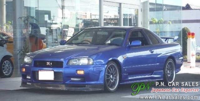Japan Used Nissan Skyline Gt R Gf Er34 1998 Sn3619 P N