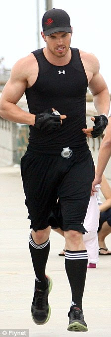 Stop and go: The Immortals star needed a breather before he picked up the pace again