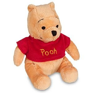 Disney Winnie the Pooh Plush Mini Bean Bag Toy -- 7''