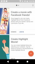 The Movie Creator can automatically or manually make shareable slideshows - Sony Xperia XZ1 review