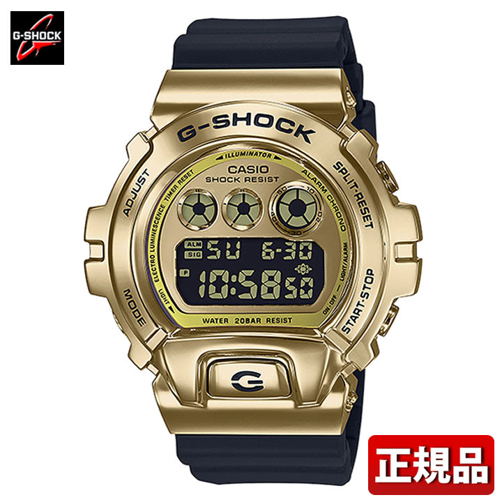 Casio G Shock カシオ メタル G Shock Gショック ジーショック Seiko Gm 6900g 9jf メンズ 腕時計 プロトレック 防水 メタル ウレタン クオーツ デジタル 黒 ブラック 金 ゴールド 国内正規品 彼氏 旦那 夫 加藤時計店 Gショック店casio カシオ G Shock Gショック メンズ