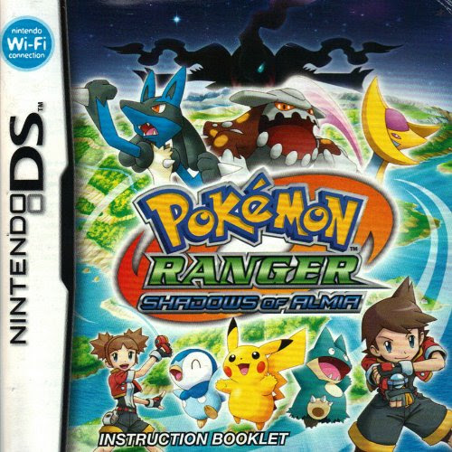 Pokemon Ranger - Shadows of Almia DS Instruction Booklet (Nintendo DS Manual Only) (Nintendo DS Manual), by Nintendo