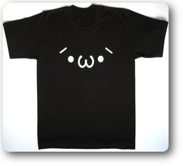 ショボーンbk オリジナルtシャツ 顔文字tシャツ 広告センター