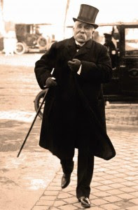 Georges Clemenceau, que foi ministro e chefe de governo da França