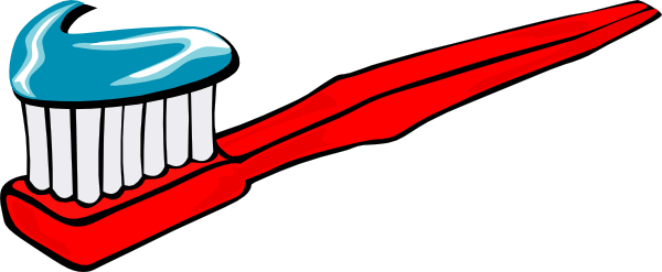 Red Toothbrush Clip Art at Clker.com - vector clip art ...