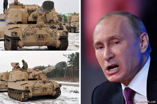 Xe tăng của Mỹ đã hiện diện trên đất Ba Lan, ngay trước cửa nhà Nga.