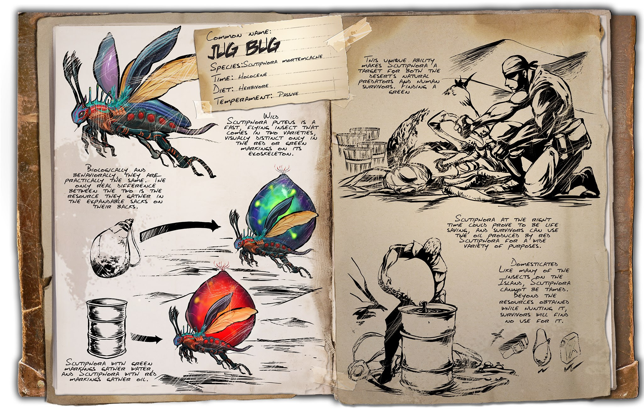 Scorched Earth Creature Archive Ark Survival Evolved