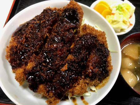 エーディーファクトリーの今日 ふじよし食堂 長野市篠ノ井 ソースカツ丼