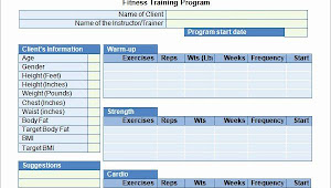 What Is A Training Plan Template