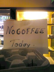 no coffee; pepsi.