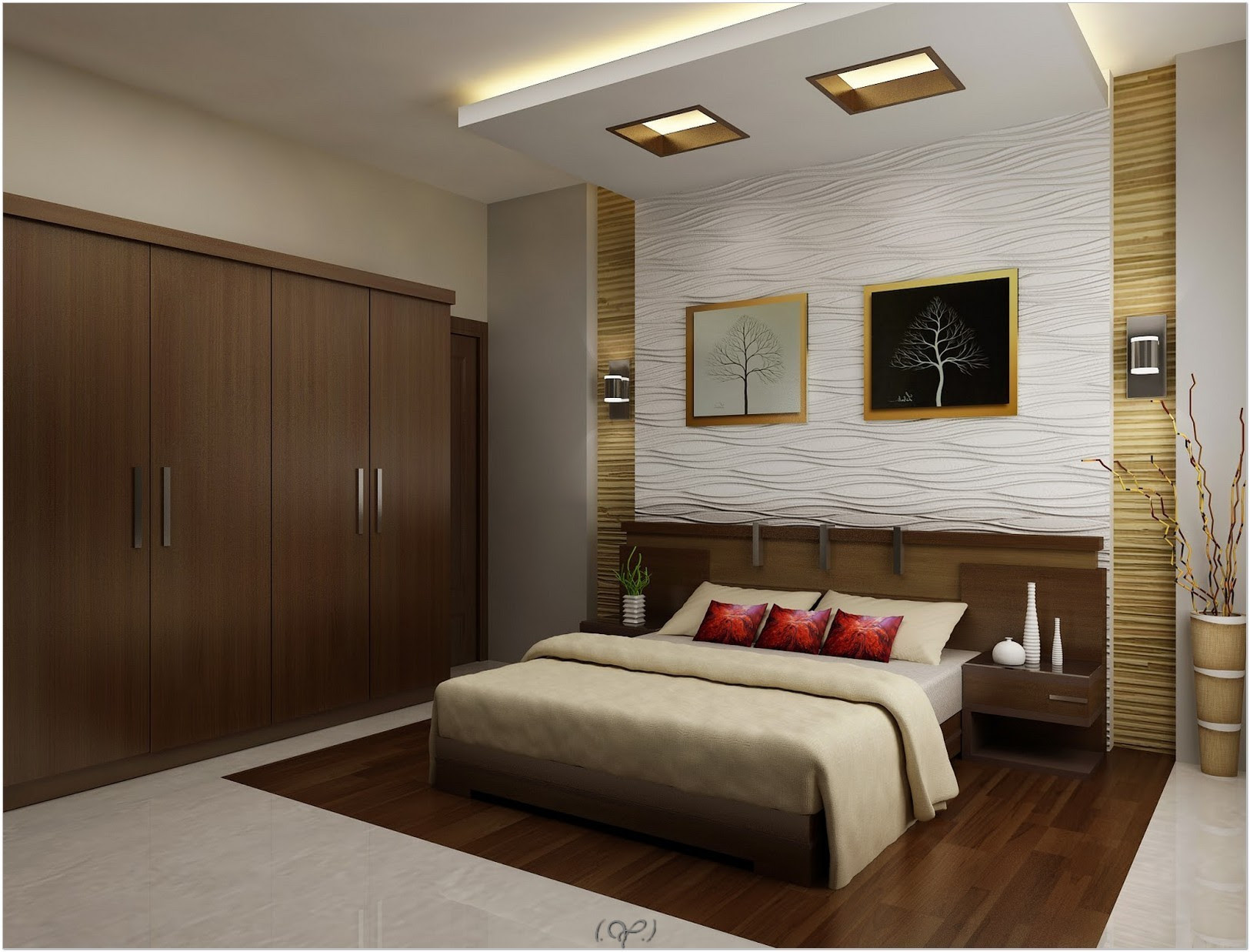 False ceiling  Bedroom  Woody Uncle Sam