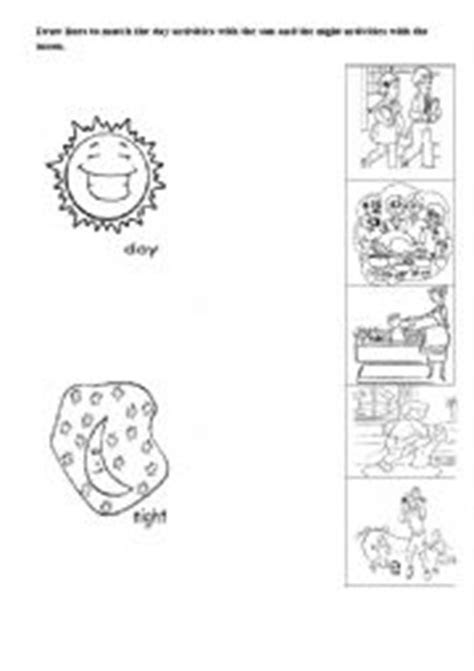Preschool letters, free preschool, preschool worksheets, templates printable free, . day and night worksheet esl worksheet by misbah222
