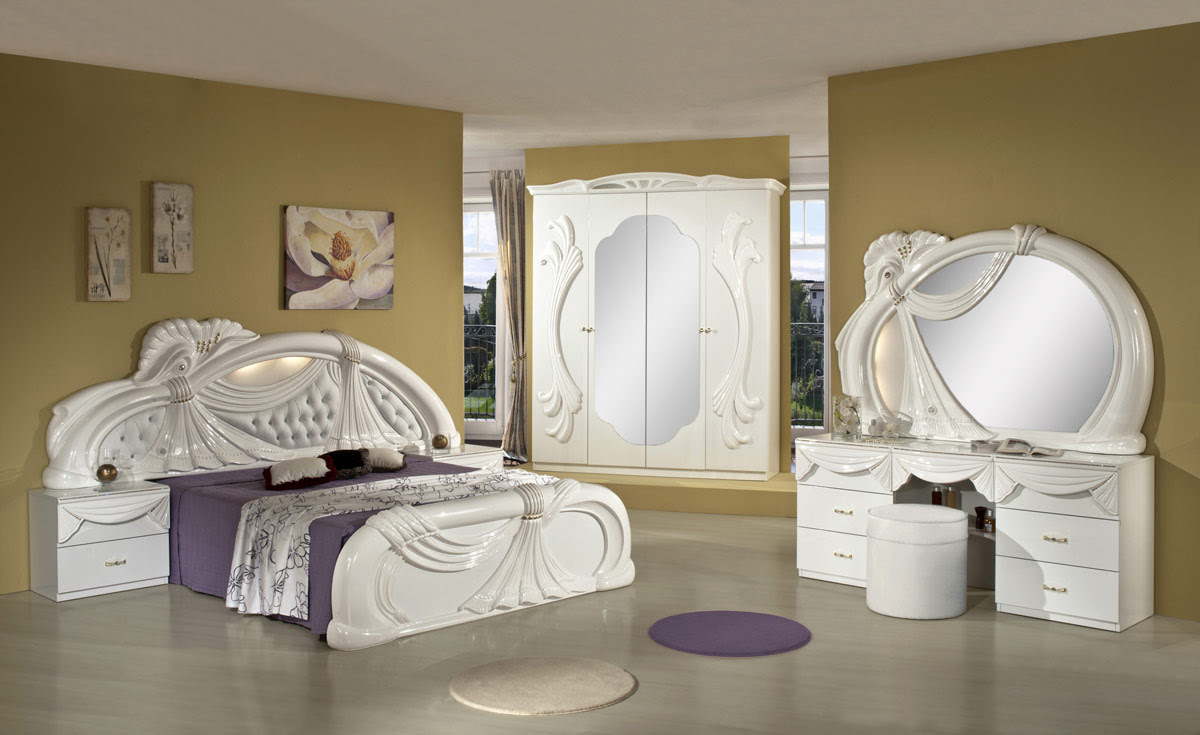 Buy Gina White Italian Classic Bedroom Set Made In Italy Before Too Late