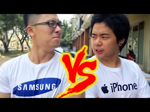 samsung vs iphone