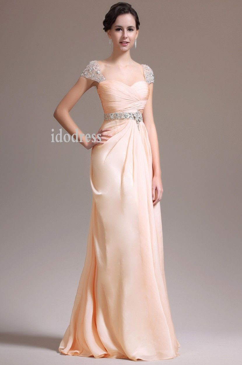 Best Capped Prom  Dresses  2014 Brand  Design Sweetheart 