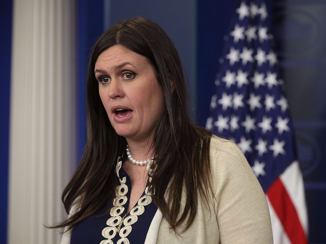 Deputy Press Secretary Sarah Huckabee Sanders