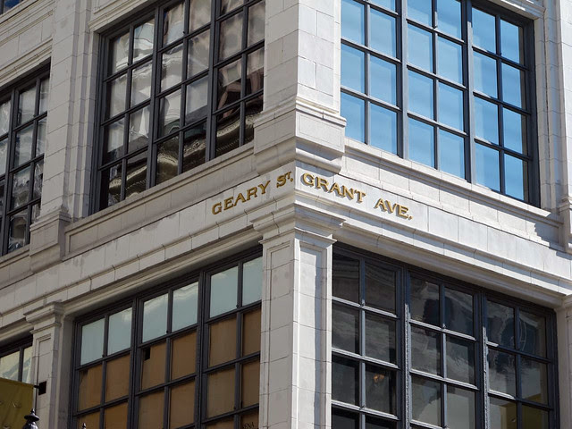 Geary St, Grant Ave.