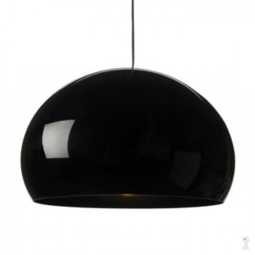 Best Review for Kartell Fly Ceiling Suspension Light Solid Black