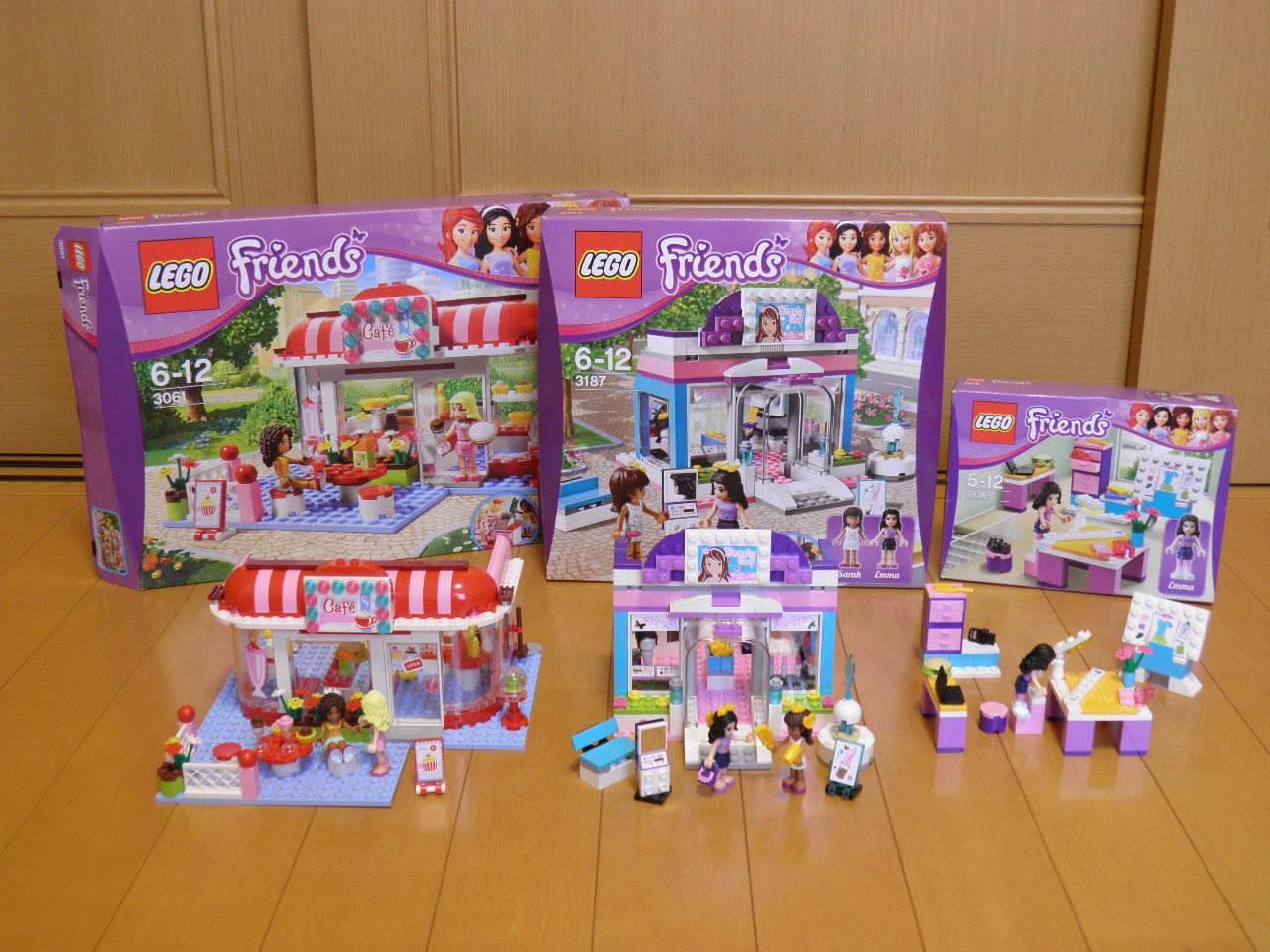 Mitakenの部屋 Lego Friends ３０６１ ３１８７ ３９３６レビュー