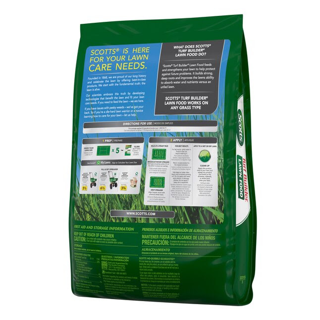 Scotts Turf Builder 37.5-lb 15000-sq ft 32-0-4 All-purpose ...