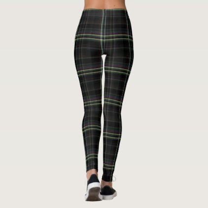 Night Lights Plaid Leggings