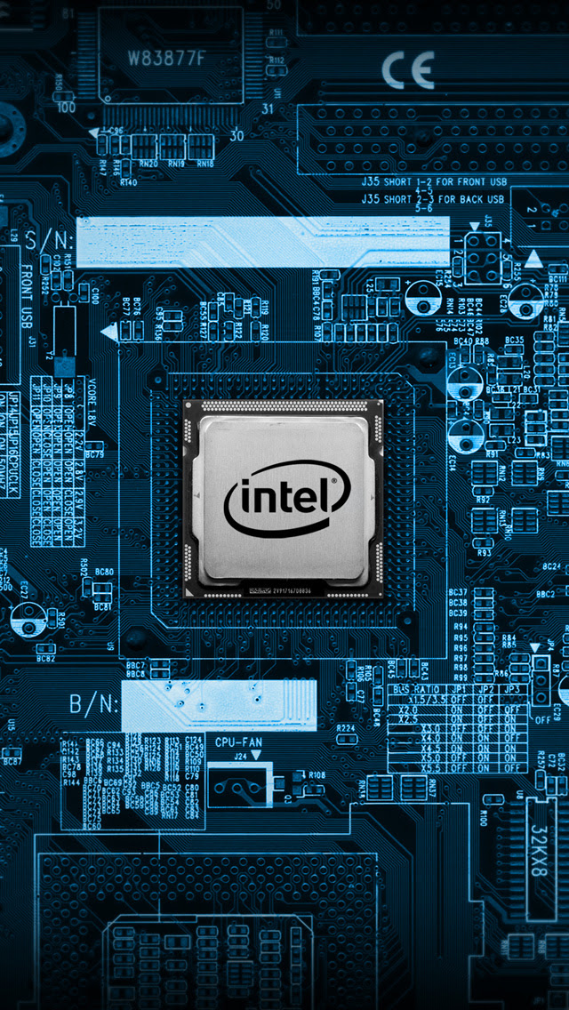 Intel Chip Iphone Wallpaper Hd