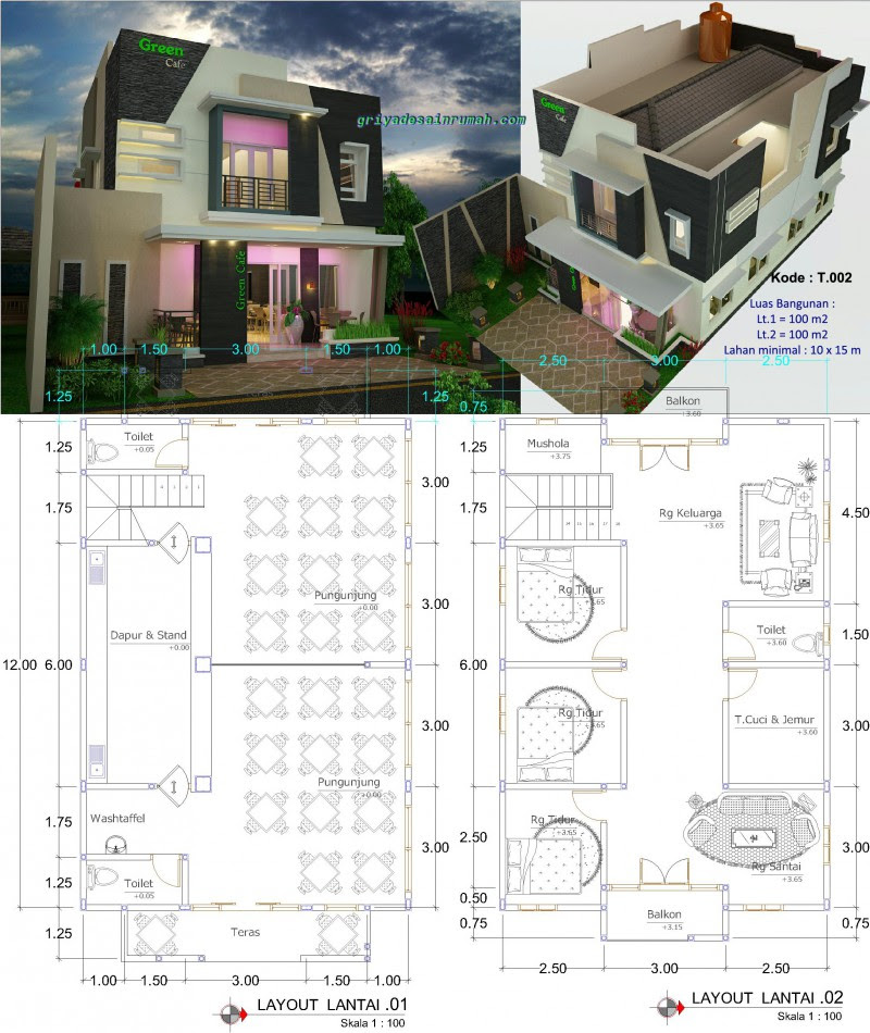 Desain Cafe Restoran Minimalis Modern Jasa Desain Rumah Desain Cafe Restoran Minimalis Modern Jasa Desain Rumah
