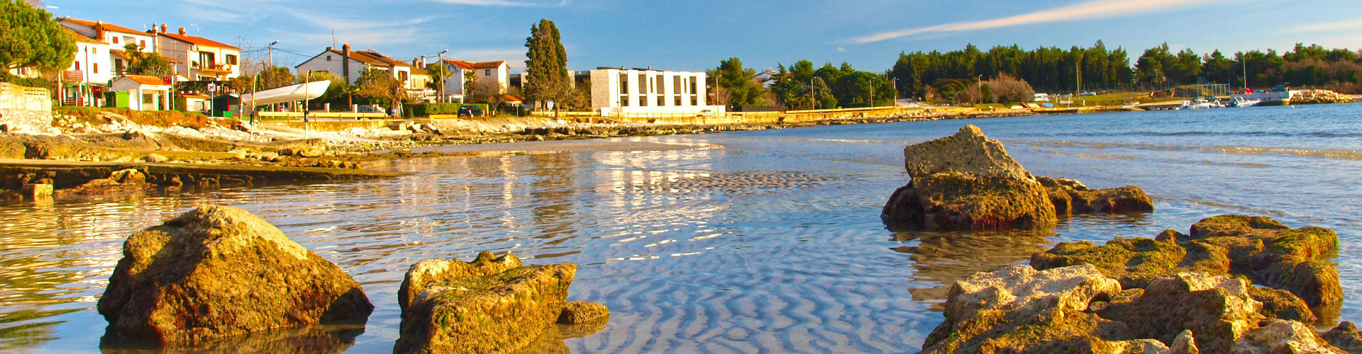 Istria Sun Spiagge A Umag Istria Croazia Foto Mappe E