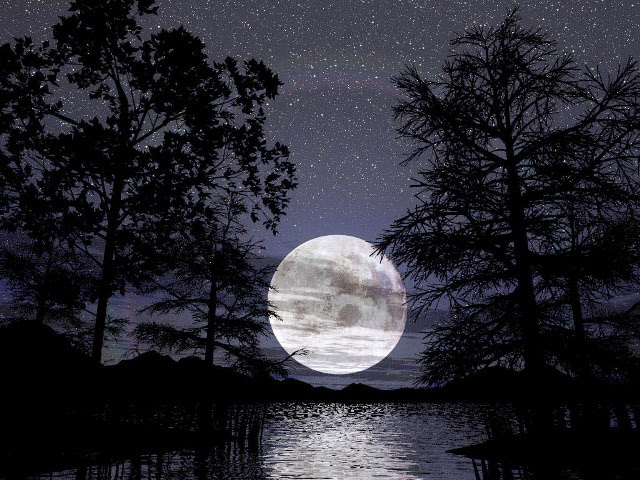 Koleksi Gambar  Bulan Dan Bintang Di Malam  Hari  Terindah 