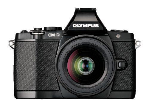 Olympus OM-D EM-5 Micro Four Thirds Interchangeable Lens Camera - Black (16.1MP, Live MOS, M.Zuiko 12-50mm Lens) 3.0 inch OLED