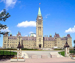 Parliament buildings of canada