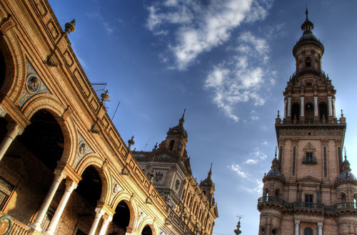 Seville. Plaza de España. Sevilla