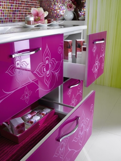 Cute And Feminine Bathroom Storage Design By Delpha Cute And Feminine Bathroom Storage Design By Delpha