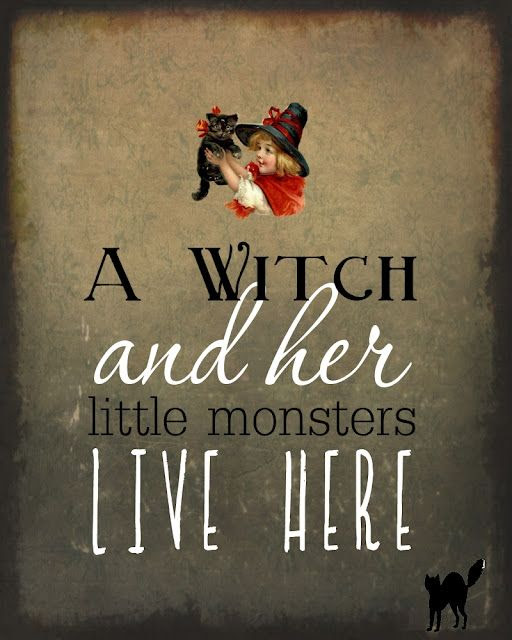 SAMMIE! @Samantha @This Home Sweet Home Blog @AbdulAziz Bukhamseen Home Sweet Home Blog Rawls  Free printable halloween poster, 8 x 10, This is just TOO CUTE!!! (sweetlyscrapped)