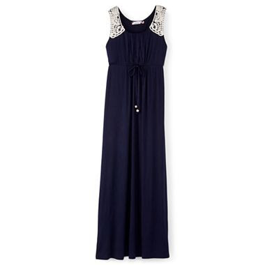 SpeechlessÂ® Navy Maxi Dress - Girls 7-16 - jcpenney