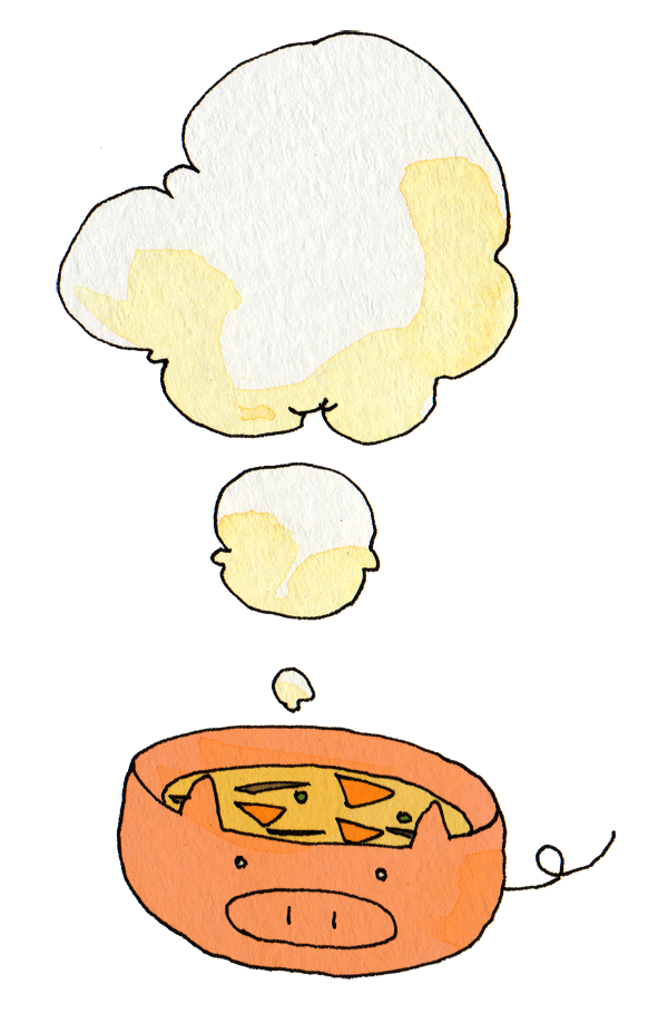あったかいとんじるのイラスト かわいいフリー素材が無料のイラストレイン
